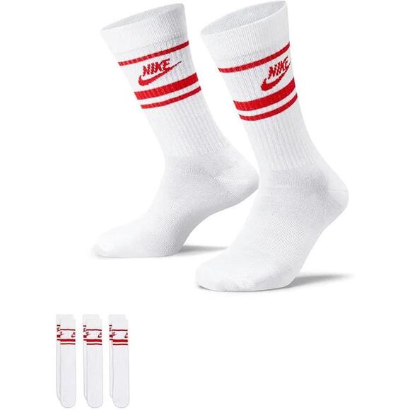 Nike Dri-Fit Everyday Essential Crew 3 Pack Socks Size L - Picture 1 of 4